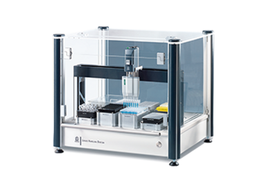 Pipettierroboter Liquid Handling Station flow